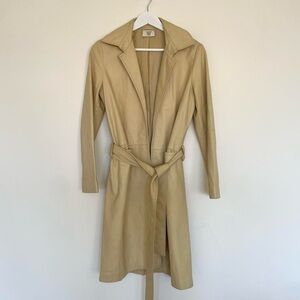 Maryam Nassir Zadeh Leather Coat - Small